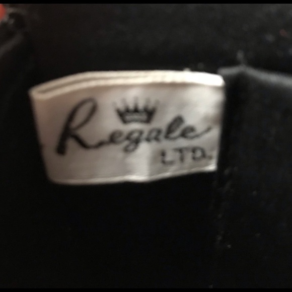 Vintage La Regale Black Satin Evening Bag - Picture 4 of 4